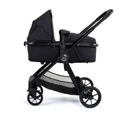 Babymore Mimi 3in1 pecan car seat travel system black