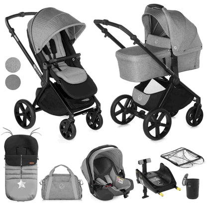 Jané Muum-4 + Sweet Carrycot+ Koos i-Size 3-in-1 Travel System