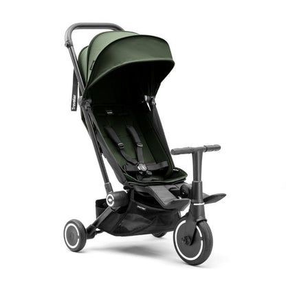 smarTrike-Stroller-reclined-hood-down-front-forest-green5