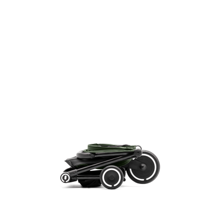 smarTrike-Stroller-folded-forest-green