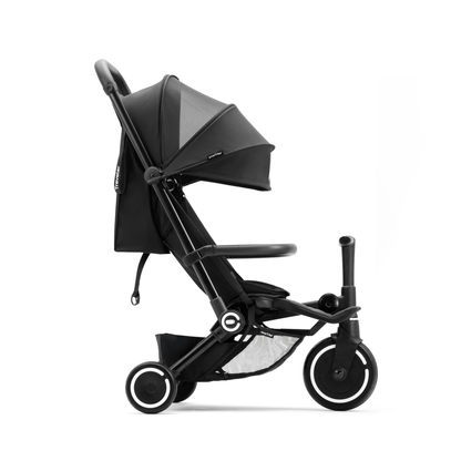 smarTrike-Stroller-with-handlebars-hood-up-side-facing-onyx-black