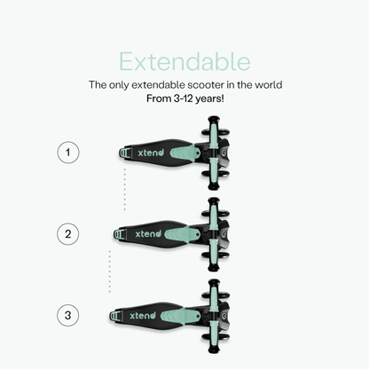 smarTrike-Xtend-ride-on-Scooter-base-extends-to-three-sizes-green