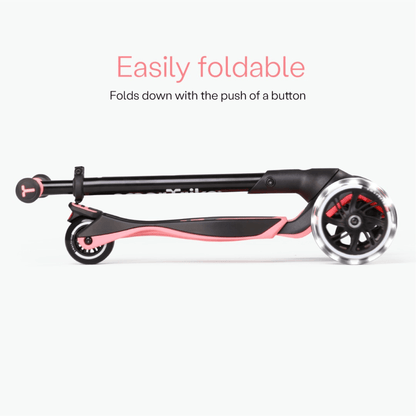 smarTrike-Xtend-ride-on-Scooter-folded-in-two-pink